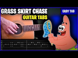 Grass Skirt Chase Guitar Tabs & CHORDS | Spongebob