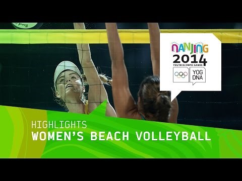 Women's Beach Volleyball Australia vs Argentina - Highlights | Nanjing 2014 Youth Olympic Games