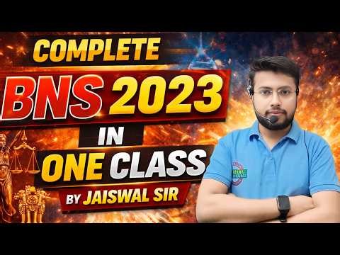 Complete BNS 2023 in One Class part 2| Bharatiya Nyaya Sanhita 2023 | APO | Judiciary | LLB