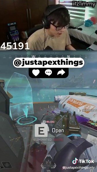 that shield tho. #apexlegends #apex #apexlegendsclips #apexfunny @iitztimmy