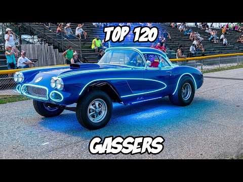 Top 120 Insane Gassers & Straight Axle Cars: Ultimate Old School Drag Racing (Raw Sound!)