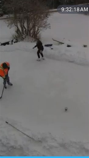Ice Skating In Northern Ontario Canada #icerink #outdooricerink