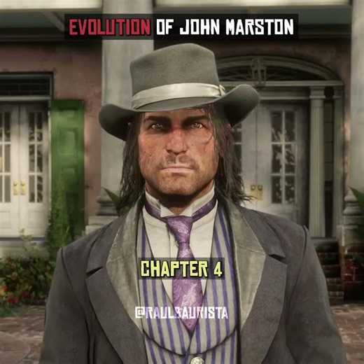 How John Marston Changed Over The Years In RDR2 #rdr2 #reddeadredemption