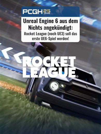Was wir frühestens für 2027 oder 2028 erwartet hatten, ist nun bereits Realität: Epic Games hat in der Nacht zum Pfingstmontag völlig überraschend die neue Unreal Engine 6 offiziell enthüllt. Kurz vor dem entscheidenden Finalspiel des RLCS Paris Major 2026 zeigte Epic einen Teaser-Trailer, in dem Rocket League, das derzeit noch von der Unreal Engine 3 angefeuert wird, mit deutlich sichtbaren, hochauflösenden Reflexionen aufwartet, die klar auf einen intensiven Einsatz von Echtzeit-Raytracing deu