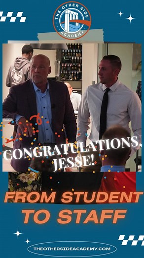 Exciting News! Please join us in welcoming Jesse Alserda as the newest member of the TOSA team! Jesse spent 3 years as a student here and completely transformed right before our eyes. Now, he’s coming back as a full-time staff member to lead our Automotive Department. We are so proud of his journey and can’t wait to see the impact he’ll make on our students and community. Welcome back, Jesse! #TheOtherSideAcademy #TransformationInAction #TOSAFamily #AutomotiveExcellence | The Other Side Academy