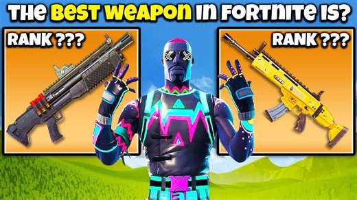 10 Best Weapons Ranked In Fortnite (hard List) Chaos