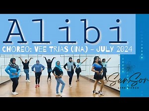 Alibi - Line Dance - Beginner - Choreo:Vee Trias (INA) - July 2024