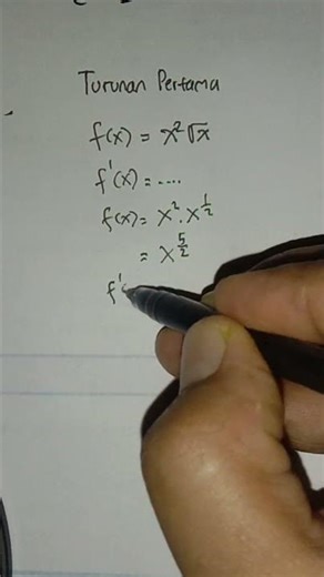 First Derivative of Algebraic Functions in Root Form #maths #mathshorts
