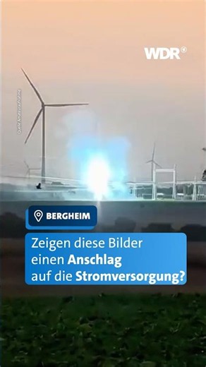 Anschlag auf Stromversorgung in Bergheim I WDR #shorts #news