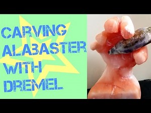 How to Carve Alabaster With a Dremel (Rotary Tool)