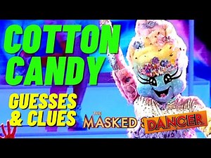 Cotton Candy Clues and Judges Guesses - The Masked Dancer