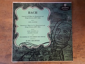 Johann Sebastian Bach, Karl Richter, Eduard Müller - Harpsichord Concerto D Minor BWV 1052 / Concerto  For 2 Harpsichords BWV 1061