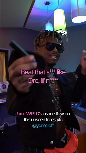 Juice WRLD's INSANE Flow On This UNSEEN Freestyle🔥