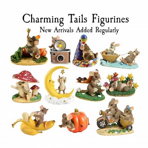 Charming Tails Figurines by Dean Griff, Cottagecore Mice Statues, Cute Mouse Knick Knack, Limited Edition Collectibles, Vintage Fitz & Floyd - Etsy