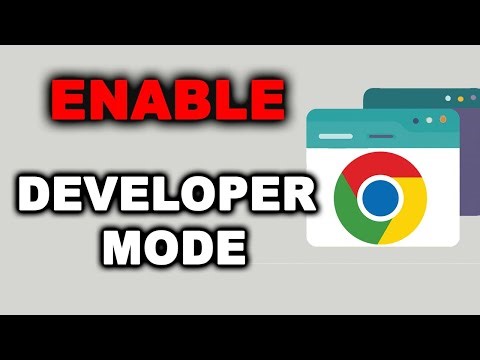 How to enable Developer Mode for extensions in Google Chrome