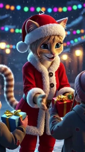 Merry Christmas! #cat #christmas #merrychristmas #viral #3danimation #cartoon #shortvideo #trending