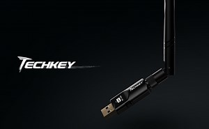 Watch Techkey Wireless USB WiFi Adapter for PC - USB 3.0 1200Mbps on Amazon Live