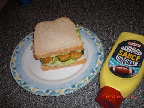Fischstäbchen Sandwich einfach schnell und lecker