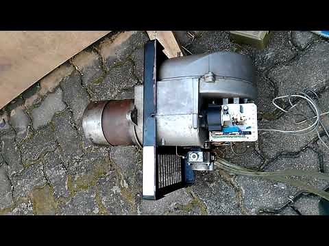 Riello 40 G20 Burner Test Firing