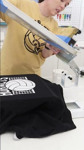 Tip for Screen Printing with Puff Additive on Dark Shirts
