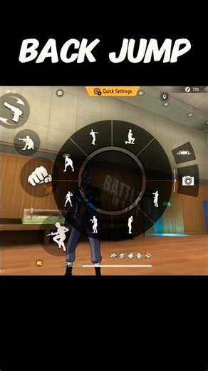 how to back jump🦘 tutorial #back jump jump#viral #garenafreefire