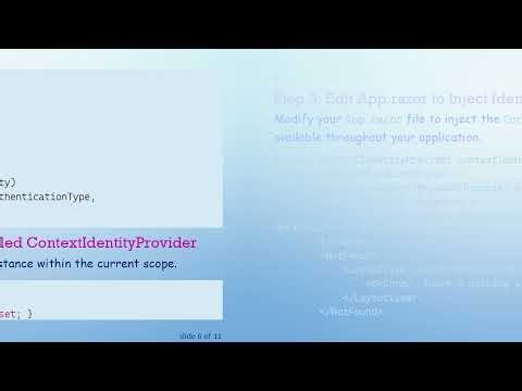 Solving User-Specific Data Persistence in Blazor Components with Scoped Dependency Injection