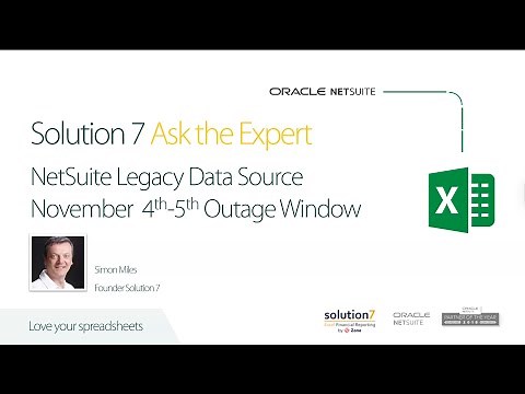 Ask the Expert | NetSuite Legacy Test Outage Window | Oct 2025