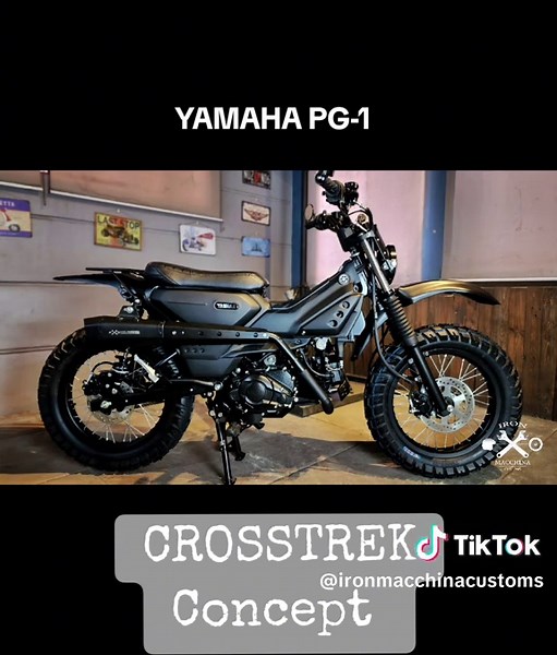 Yamaha PG-1 CROSSTREK Concept: Innovative Hybrid Bike