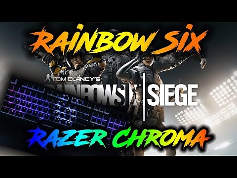 Rainbow Six Razer Chroma Profile | Keyboard Lighting Tutorial