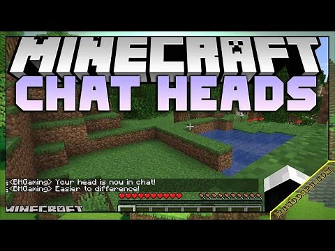 Chat Heads Mod 1.18.1 & How To Download and Install for Minecraft