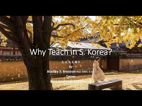 Why teach in Korea with TEIK