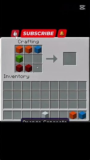 Crafting Rubik's cube in Minecraft by crafter Nafiz ☠️☠️
