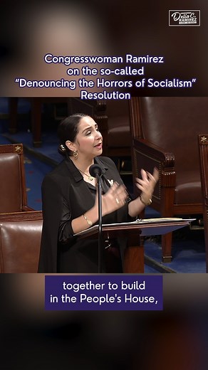 Republicans champion socialism when it benefits the rich and powerful. But when it comes to working families, then social programs are a nightmare because they do not believe YOU deserve support. I voted NO against another Republican resolution that hypocritically condemns the programs that help working families thrive. | Congresswoman Delia Ramirez