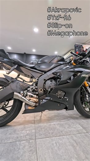 Ah Lam motorcycle-亞林電單車有限公司 | #Akrapovic #megaphone #YZF-R6 #Slip-on #titanium | Instagram