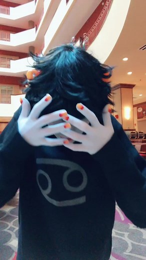 Breakdown✨💙#homestuckcosplay #homestuck #karkatvantas #karkatvantascosplay #homestucktrolls