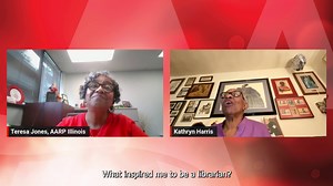 For the legendary Kathryn Harris, her first job of being a librarian was a opportunity to be a teacher for the entire school. To learn more about her wonderful story and impact on Illinois, watch our full interview as part of our “Living Black History” series on our Facebook page. http://spr.ly/6189lqZU7 | AARP Illinois