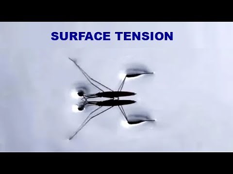 Surface tension