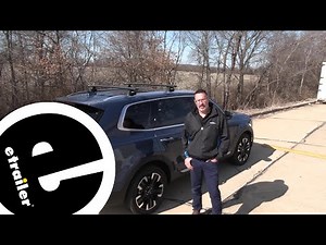 etrailer | Installation: Thule WingBar Evo Roof Rack for Naked Roofs on a 2023 Kia Telluride