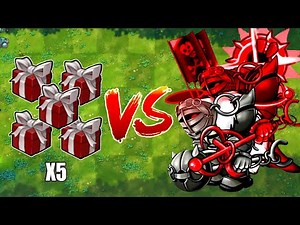PVZ 1 Fusion 3.2 Challenge!! 5 Plants Box VS 300 Zombie Random - Who Will Win?