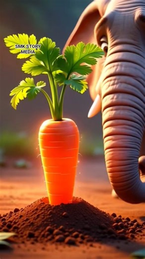 The Elephant and the Magic Carrot Tree 🐘🥕 | Emotional Kids Moral Story