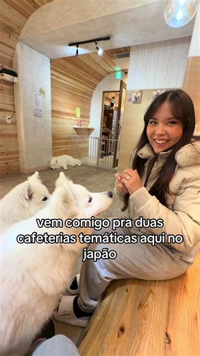 Cafeteria Pokémon e Samoieda no Japão