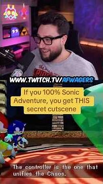 100% Sonic Adventure for this SECRET cutscene 🤫 #sonic #sonicthehedgehog