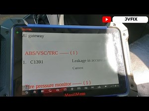 How to fix code C1391 on Lexus 2011 RX450h and most Toyotas and other Lexus models.