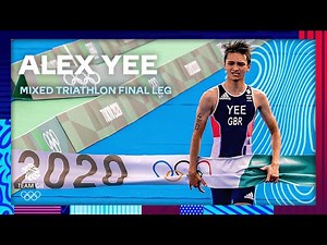 Alex Yee WINS GOLD! 🥇 | Final Leg In Tokyo 2020 Mixed Triathlon | Team GB