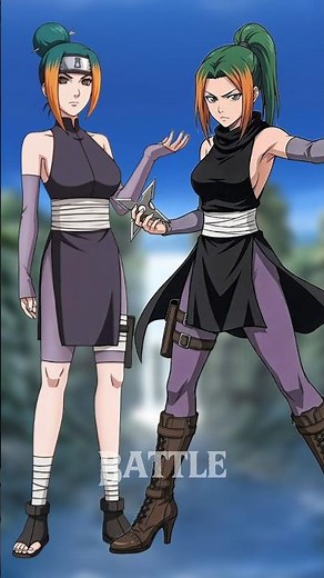 Kunoichi in Alternate Version in Naruto #naruto #kunoichi #narutoshippuden