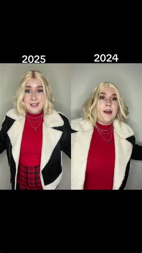 #duet with @Shell cosplay a one year difference #doctorwho #doctorwhotiktok #doctorwho15thdoctor #doctorwhocosplay #rubysunday #rubysundaycosplay #ruby #rubycosplay #doctorwhorubysunday