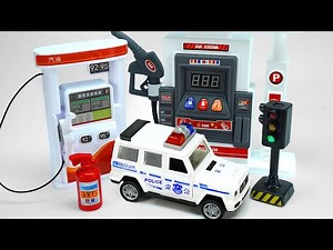 Ultimate Toys Collection, Satisfying Unboxing Police Car Toys & Gas Station Playset | Review Toys