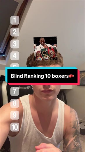 Blind Ranking 10 Boxers: Discover the Best Fighters