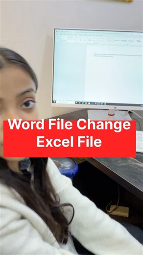 Word File Change Excel File