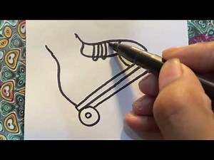 HOW TO DRAW A ROLLER SKATES